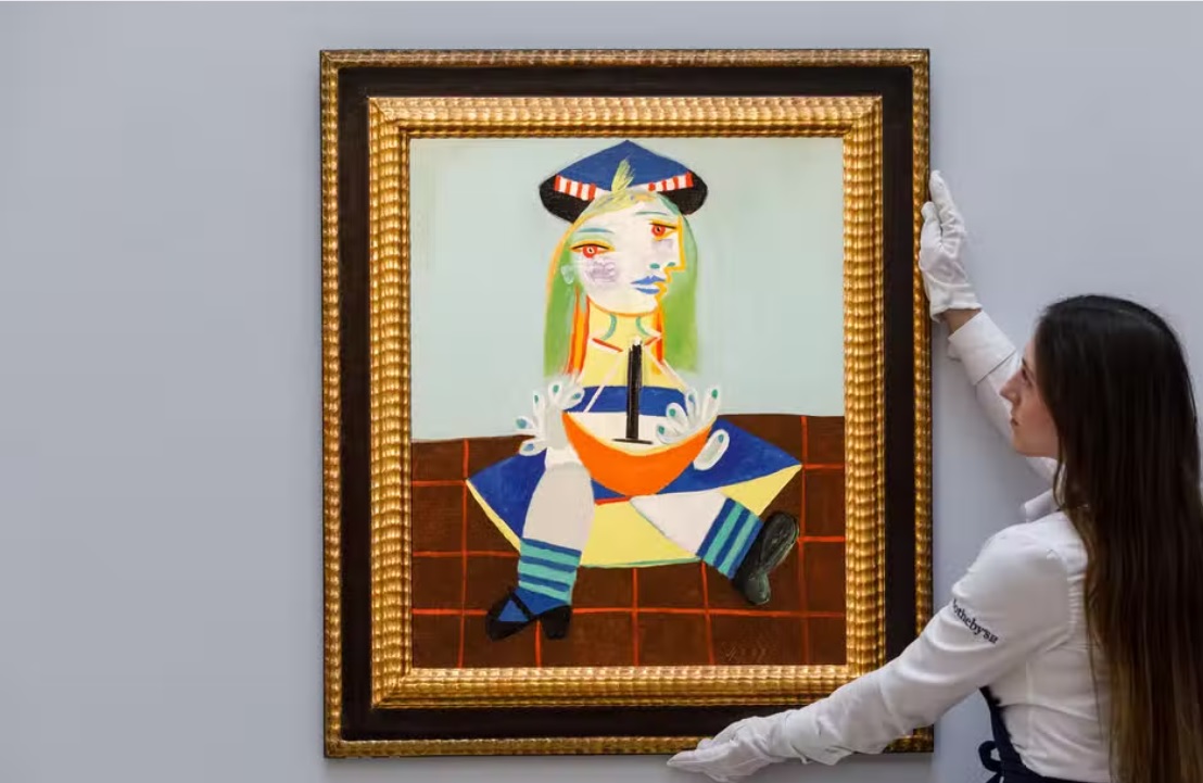 Portretul fiicei sale Maya („Girl in a Boat”), realizat de Picasso, s-a vândut cu 18 milioane de lire sterline la Londra