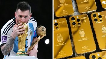 Messi a comandat 35 de iPhone-uri GOLD personalizate pentru colegii de echipă şi staff-ul Argentinei