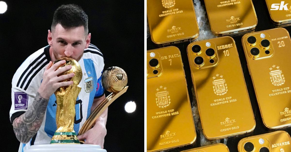 Messi a comandat 35 de iPhone-uri GOLD personalizate pentru colegii de echipă şi staff-ul Argentinei