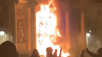 VIDEO. Proteste în Franța. Peste 3,5 milioane de persoane au ieșit în stradă. Protestatarii au dat foc primăriei din Bordeaux/ Primăria din Lyon a fost atacată cu pietre