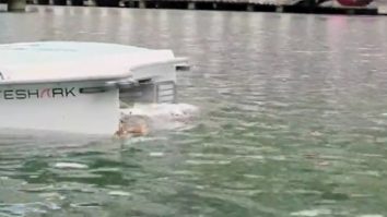 VIDEO. Este asta cheia pentru a scăpa Tamisa de deșeurile de plastic? În fluviul londonez a fost amplasat un robot-shark care poate colecta 21.000 de sticle pe zi