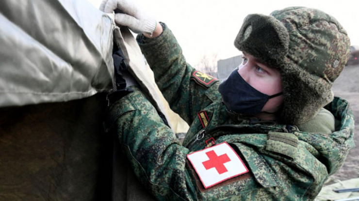 Rușii construiesc spitale modulare în regiunea Luhansk din cauza numărului mare de răniți