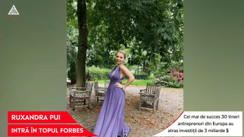 O româncă a fost inclusă în topul Forbes al oamenilor sub 30 de ani cu rezultate deosebite din Europa. Care e povestea ei