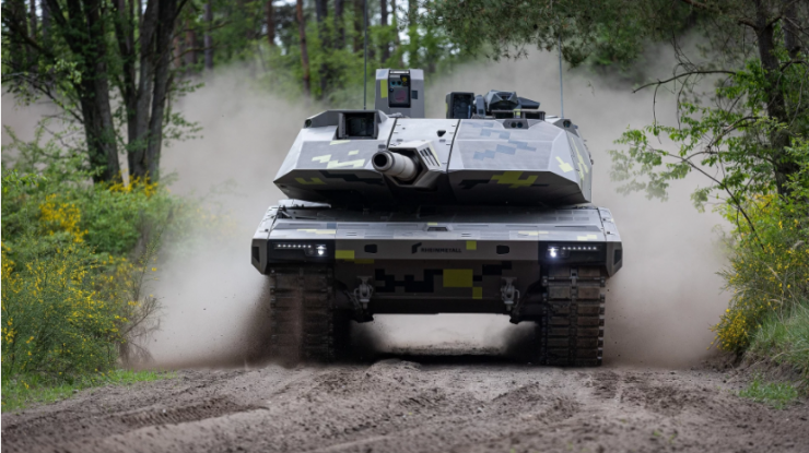 Producătorul german de armament Rheinmetall vrea să construiască o fabrică de tancuri în Ucraina
