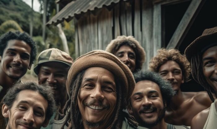 FOTO. Cum ar fi arătat Genghis Khan, Napoleon Bonaparte sau Bob Marley dacă și-ar fi făcut selfie-uri