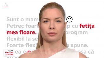 Sunt mamă singură și sigură. De Florii, fără fetița-floare