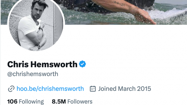Taylor Swift, Ryan Reynolds și Chris Hemsworth, printre celebritățile care plătesc pentru a avea conturile verificate pe Twitter