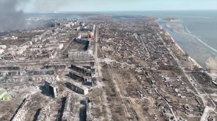 FOTO. Google Maps a făcut o actualizare a dezastrului din orașul ucrainean Mariupol. Cum arată după bombardamente