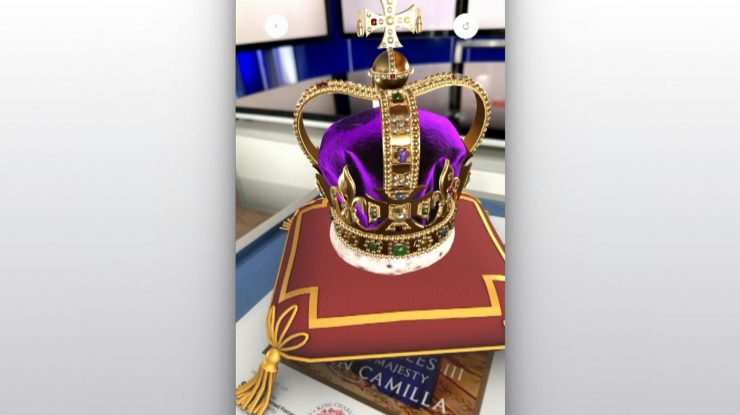 Coroana regelui Charles al III-lea, prin „lupa” realității augmentate. O experiență imersivă ți-o arată îndeaproape