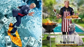 FOTO-VIDEO. Donald Trump își face apariția pe Instagram pentru a-și promova NFT-urile. Criticii spun că arta este „cringe”