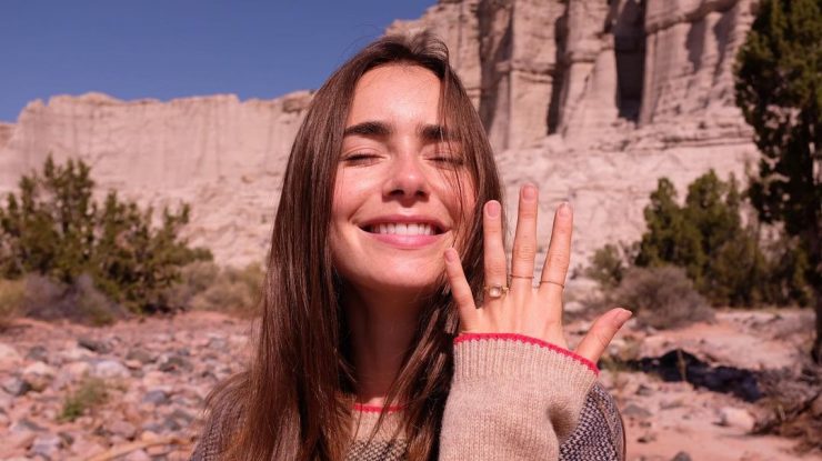 FOTO. Lily Collins a fost jefuită în timpul unei vizite la spa. Actrița a rămas fără verighetă