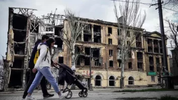 FOTO. Mariupol marchează un an de când a fost capturat de armata rusă. Ce spun locuitorii rămași