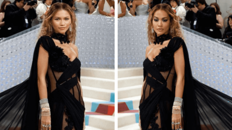 FOTO. O imagine photoshopată cu fața lui Zendaya pe corpul Ritei Ora a devenit virală pe Twitter