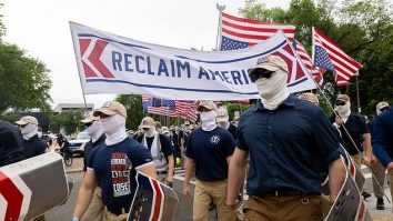 VIDEO. Un grup de extremă dreapta a mărșăluit în Washington DC