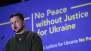 VIDEO. Volodimir Zelenski: „Cu toții vrem să vedem un alt Vladimir aici, la Haga”