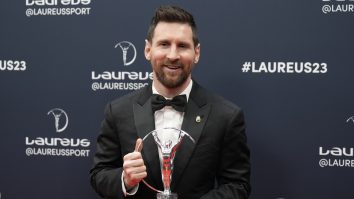 FOTO. Messi, premiat la gala Laureus. Cum a apărut argentinianul alături de Antonela Roccuzzo