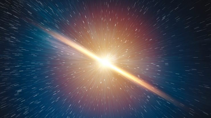 Astronomii au descoperit cea mai mare explozie cosmică observată vreodată. Evenimentul rar a avut loc la opt miliarde de ani lumină distanță