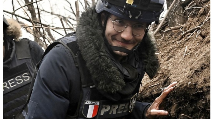 Un jurnalist francez a fost ucis de tiruri de rachete în estul Ucrainei