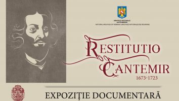 Institutul Cultural Român lansează proiectul „Restitutio Cantemir”, cu ocazia împlinirii a 350 de ani de la nașterea lui Dimitrie Cantemir