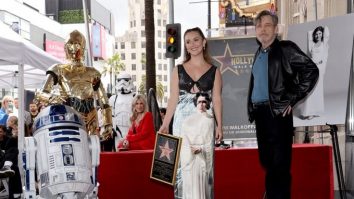 VIDEO. De Ziua Star Wars, Carrie Fisher a primit postum o stea pe Walk of Fame