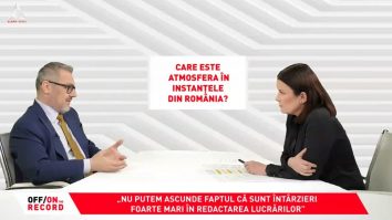 OFF/ON THE RECORD, 14 mai 2023. Invitat: Traian Briciu, președinte UNBR
