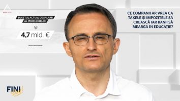 Fini sunt! Ce companii ar vrea ca taxele și impozitele să crească, iar banii să meargă în Educație?