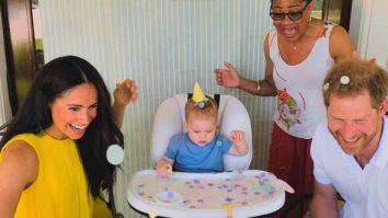 FOTO. Prietenul lui Harry și Meghan a postat o imagine de ziua lui Archie. Prințul a fost surprins uitându-se la un tablou cu Prințesa Diana