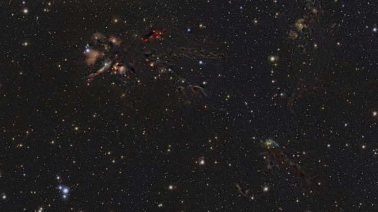 FOTO. Un mozaic uimitor de roiuri de stele „baby”, creat din 1 milion de imagini făcute cu telescopul. „Nimeni nu le-a văzut până acum”