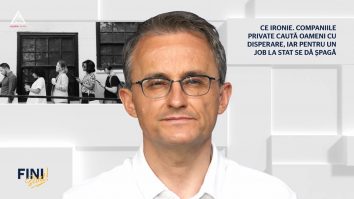 Fini sunt! Ce ironie. Companiile private caută oameni cu disperare, iar pentru un job la stat se dă șpagă
