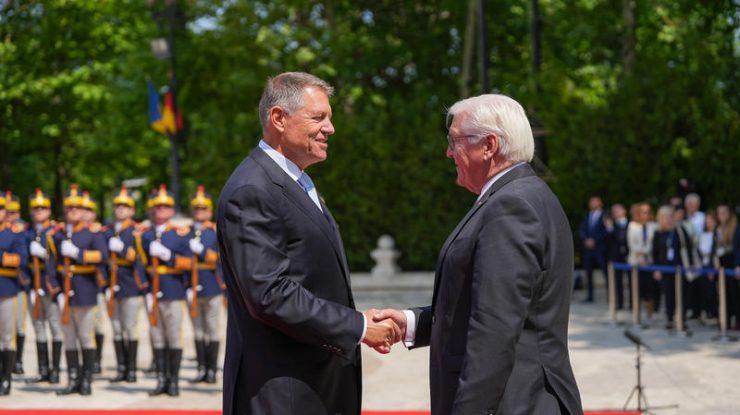 VIDEO. Președintele Germaniei, vizită de trei zile în România. Ce va discuta cu Klaus Iohannis