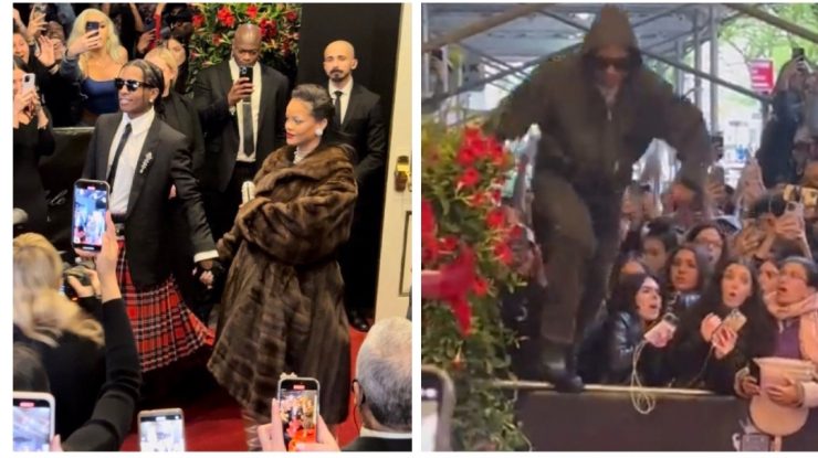 VIDEO. ASAP Rocky a sărit peste oameni pentru a ajunge la hotel înainte de Met Gala. Gestul lui a stârnit controverse