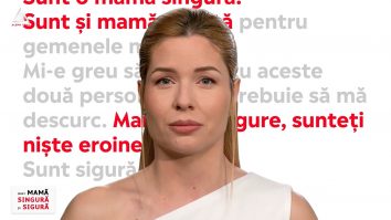 Sunt mamă singură și sigură. Sunteți niște eroine!