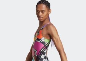FOTO. Adidas, criticat pentru costumele de baie pentru femei prezentate de un bărbat