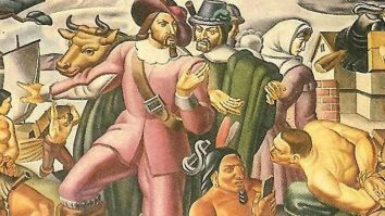 FOTO. Un „iPhone” a fost văzut în mâna unui bărbat, într-un tablou din 1937