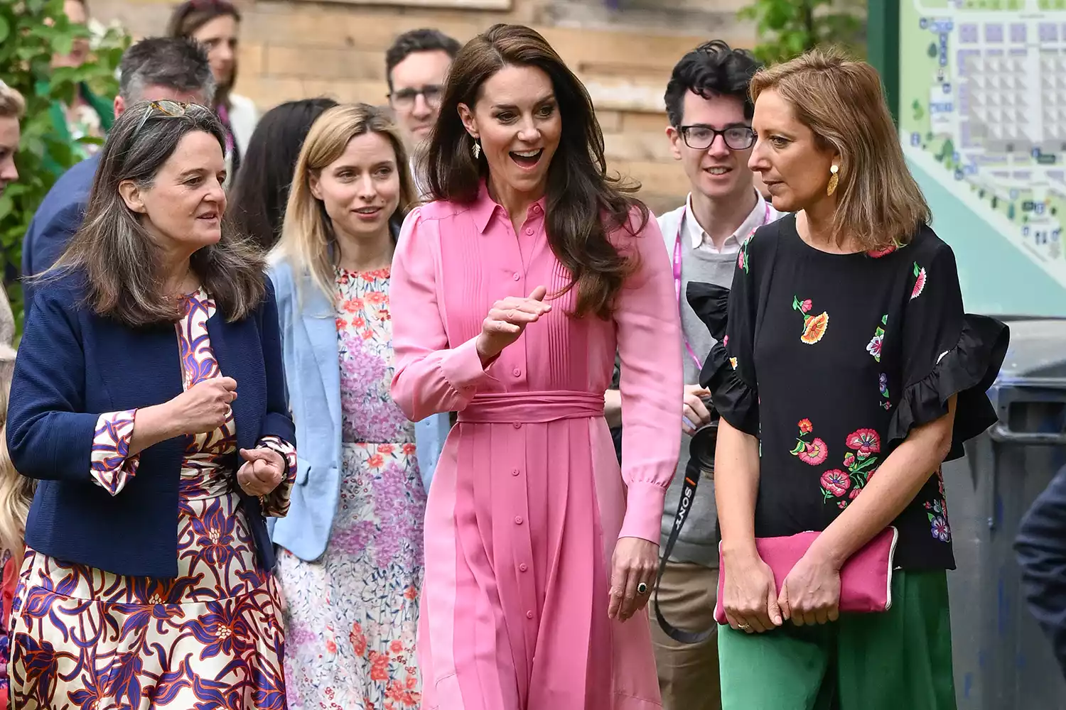 FOTO-VIDEO. Kate Middleton i-a surprins pe elevii unei școli cu un picnic la Chelsea Flower Show. Ce activități a avut Prințesa