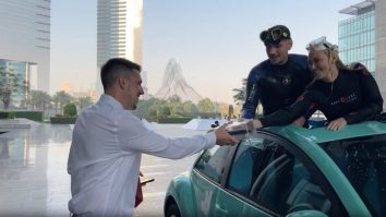 FOTO-VIDEO. Prima mașină subacvatică pentru livrare din lume. Cât timp a durat construcția