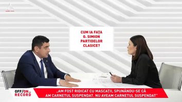 OFF/ON THE RECORD, 25 iunie 2023. Invitat: George Simion, președinte AUR