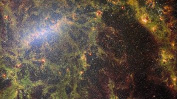FOTO-VIDEO. Telescopul Spațial James Webb a surprins imagini spectaculoase ale unor galaxii de stele aflate la 17 milioane de ani lumină
