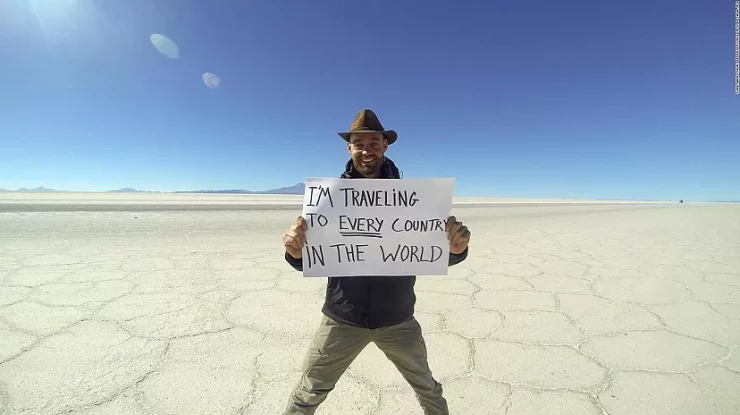 A reuşit imposibilul: Povestea bărbatului care a călătorit în toate țările lumii, fără avion