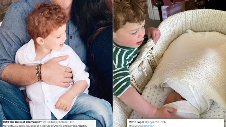 „Parcă ar fi gemeni”. Asemănările uimitoare dintre fiul prințului Harry și băiatul cel mare al prințesei Eugenie. FOTO