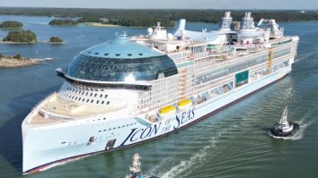 VIDEO. Icon of the Seas: Cea mai mare navă de croazieră din lume este aproape gata