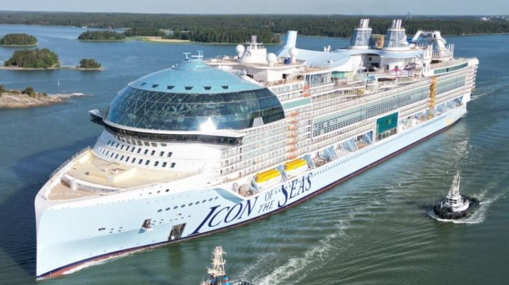VIDEO. Icon of the Seas: Cea mai mare navă de croazieră din lume este aproape gata