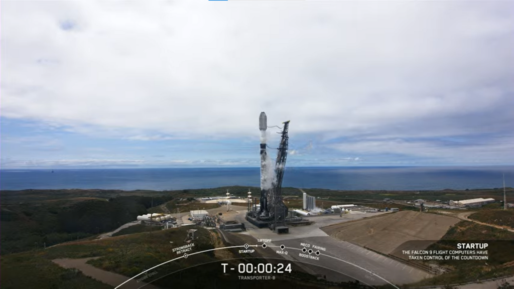 VIDEO. SpaceX lansează misiunea „Transporter 8”