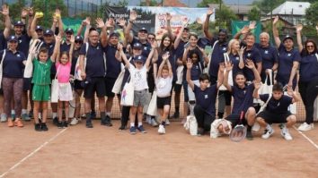 (P) Elena Chiriac și Victor Yila, meci demonstrativ la Press Cup Dr. Oetker. Cine sunt câștigătorii competiției
