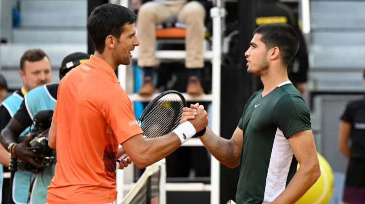 Novak Djokovic se va confrunta cu numărul 1 mondial, Carlos Alcaraz, în semifinalele la French Open 2023