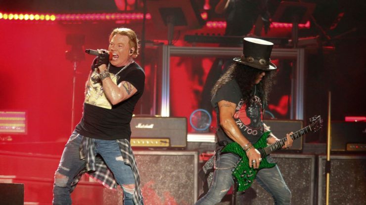 FOTO. Primele imagini din turneul mondial Guns N’ Roses. Când va concerta trupa în România?