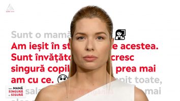 Sunt mamă singură și sigură. Hai în stradă pentru mine. Și pentru tine!