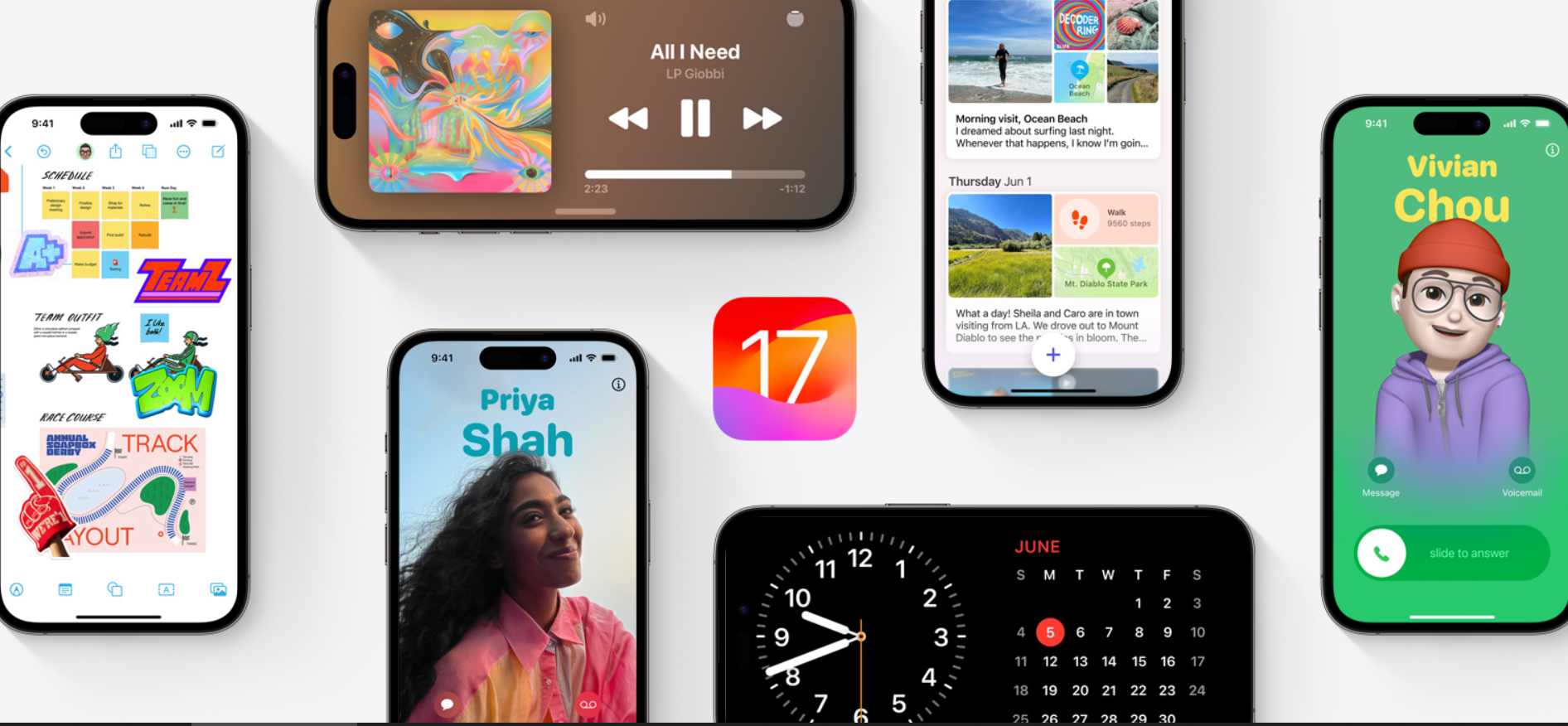 Apple prezintă viitorul iOS 17