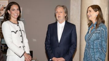 Prințesa de Wales a glumit cu Paul McCartney la redeschiderea oficială a National Portrait Gallery. Ce au discutat cei doi