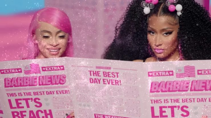 VIDEO. Nicki Minaj devine păpușă Barbie în cea mai recentă piesă de pe coloana sonoră a filmului cu același nume